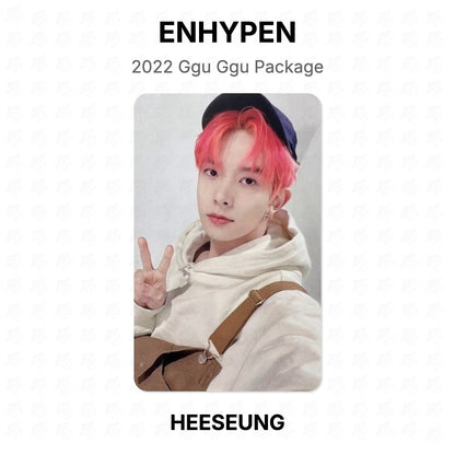 ENHYPEN 2022 Ggu Ggu Package Official Photocard