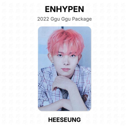 ENHYPEN 2022 Ggu Ggu Package Official Photocard