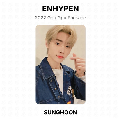 ENHYPEN 2022 Ggu Ggu Package Official Photocard