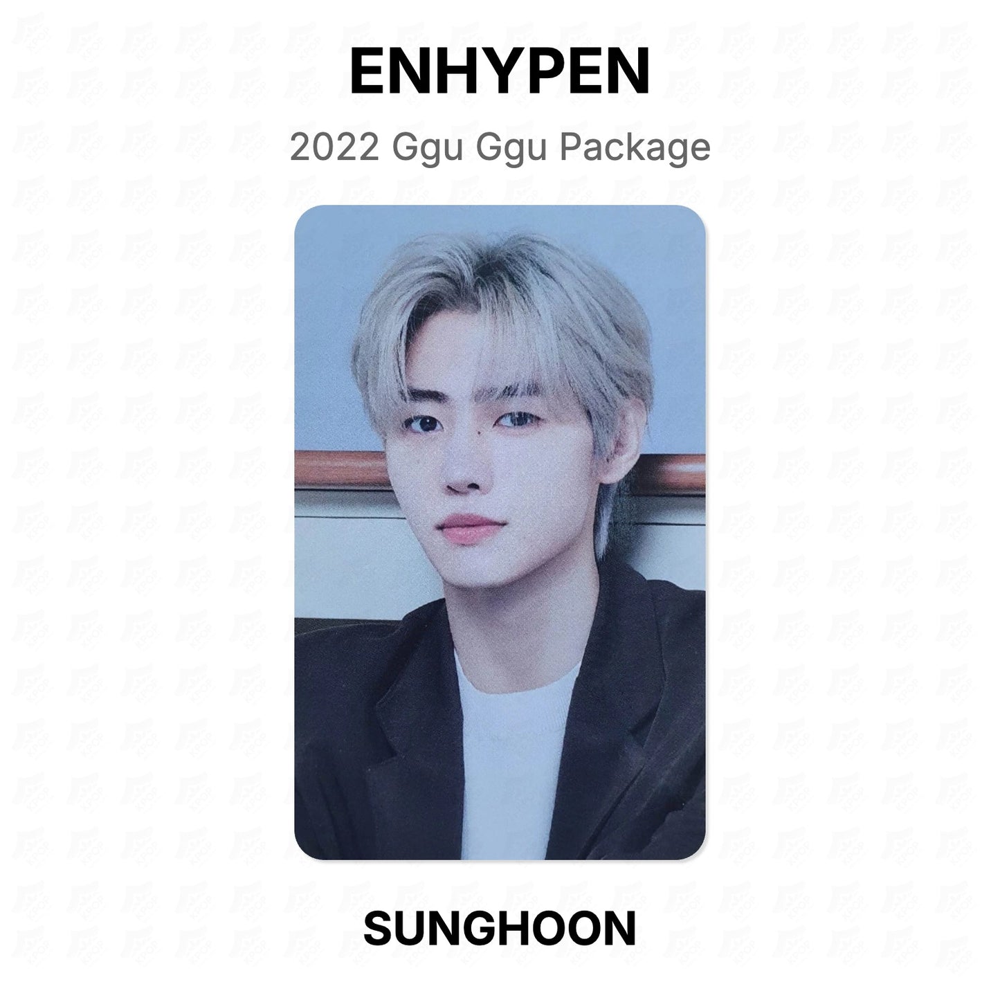 ENHYPEN 2022 Ggu Ggu Package Official Photocard