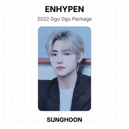 ENHYPEN 2022 Ggu Ggu Package Official Photocard