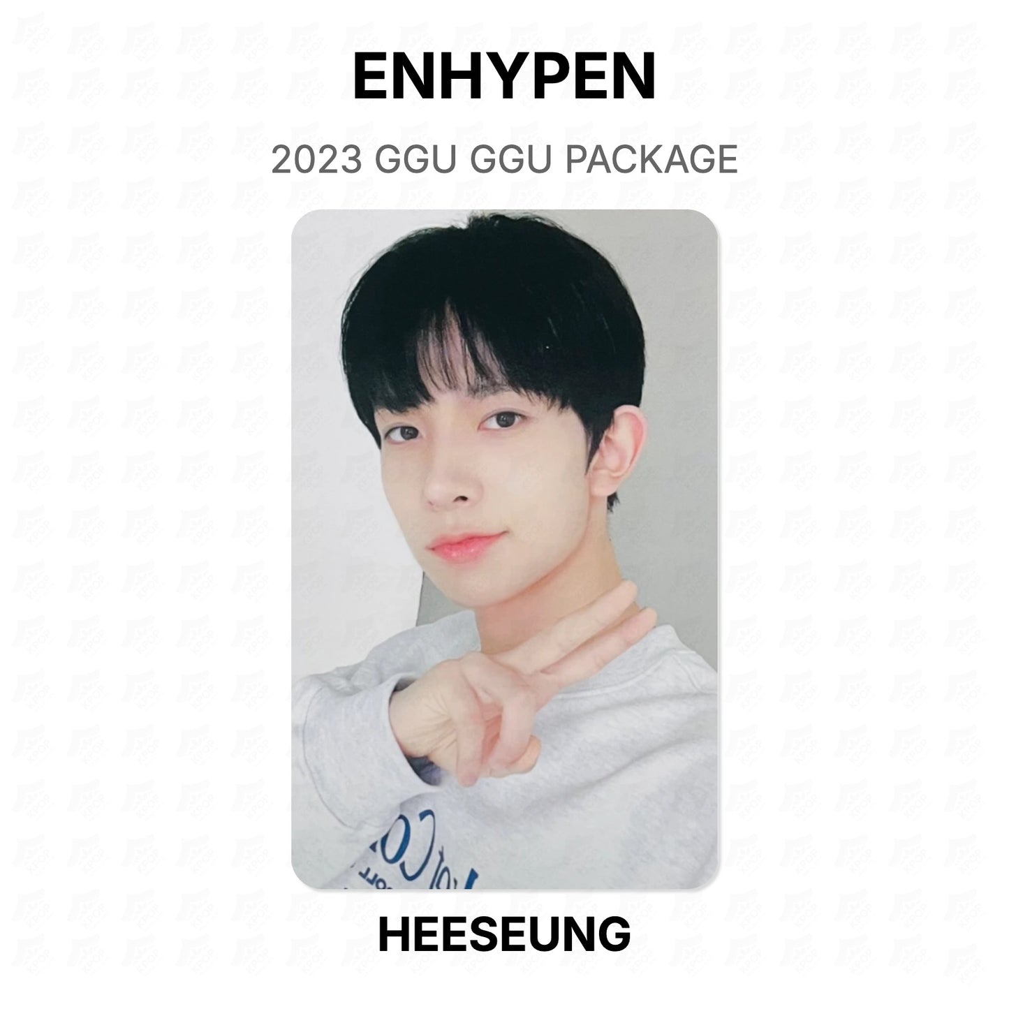 ENHYPEN 2023 GGU GGU PACKAGE Official Photocard