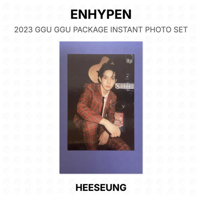 ENHYPEN 2023 GGU GGU PACKAGE INSTANT PHOTO SET Official Photocard