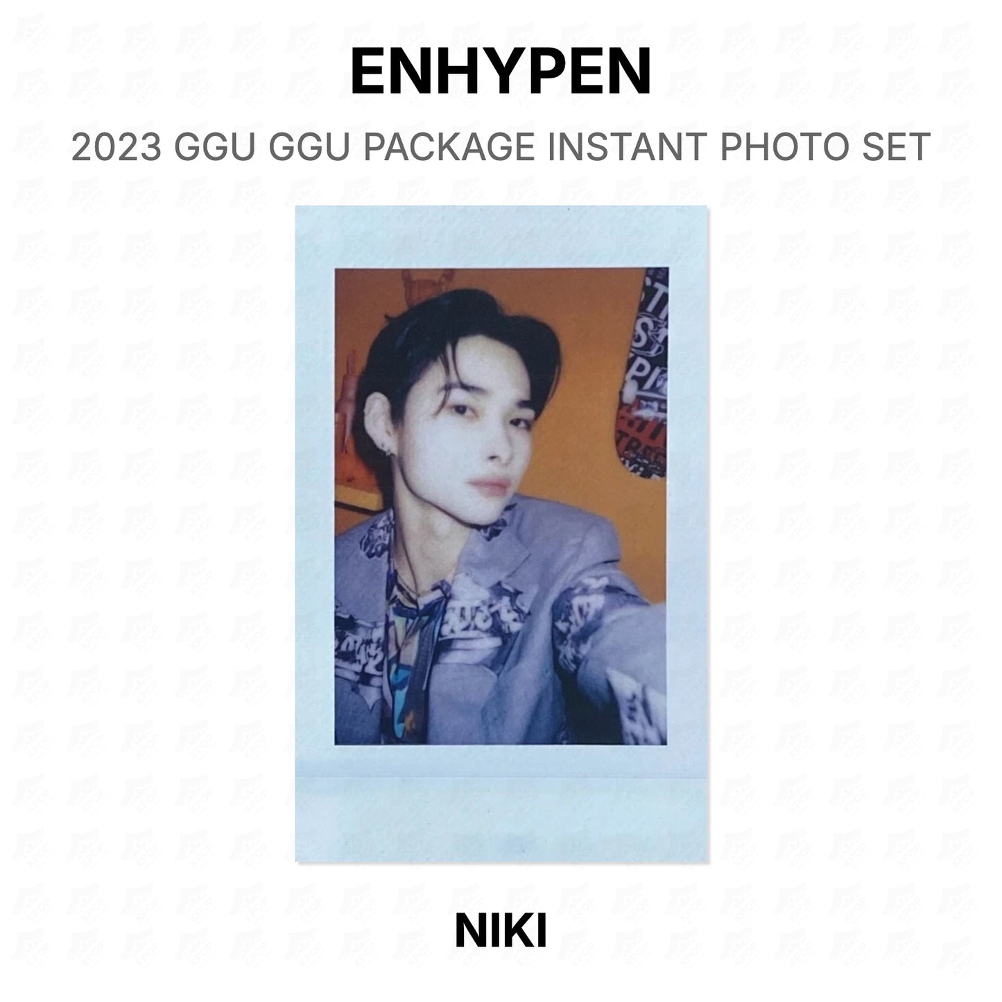 ENHYPEN 2023 GGU GGU PACKAGE INSTANT PHOTO SET Official Photocard