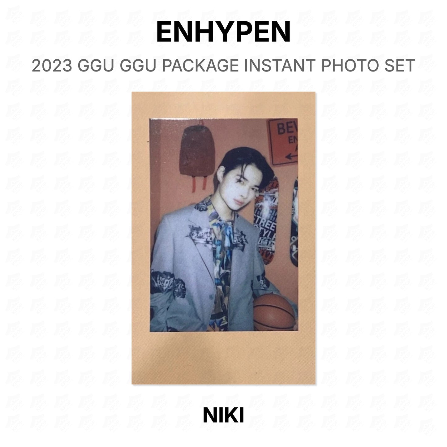ENHYPEN 2023 GGU GGU PACKAGE INSTANT PHOTO SET Official Photocard