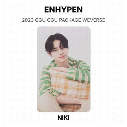 ENHYPEN 2023 GGU GGU PACKAGE WEVERSE Official Photocard