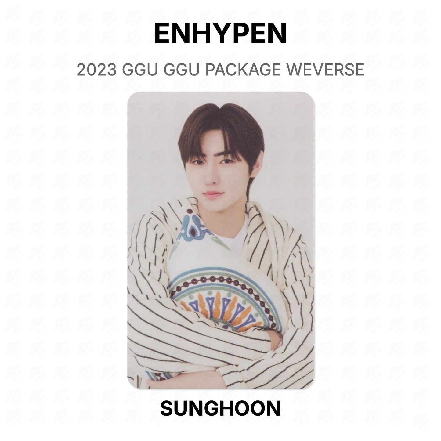 ENHYPEN 2023 GGU GGU PACKAGE WEVERSE Official Photocard