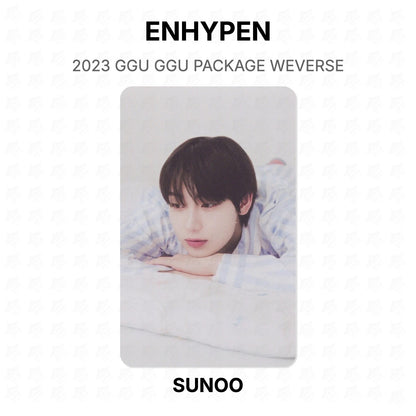ENHYPEN 2023 GGU GGU PACKAGE WEVERSE Official Photocard