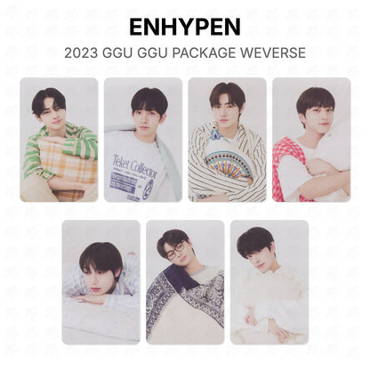 ENHYPEN 2023 GGU GGU PACKAGE WEVERSE Official Photocard