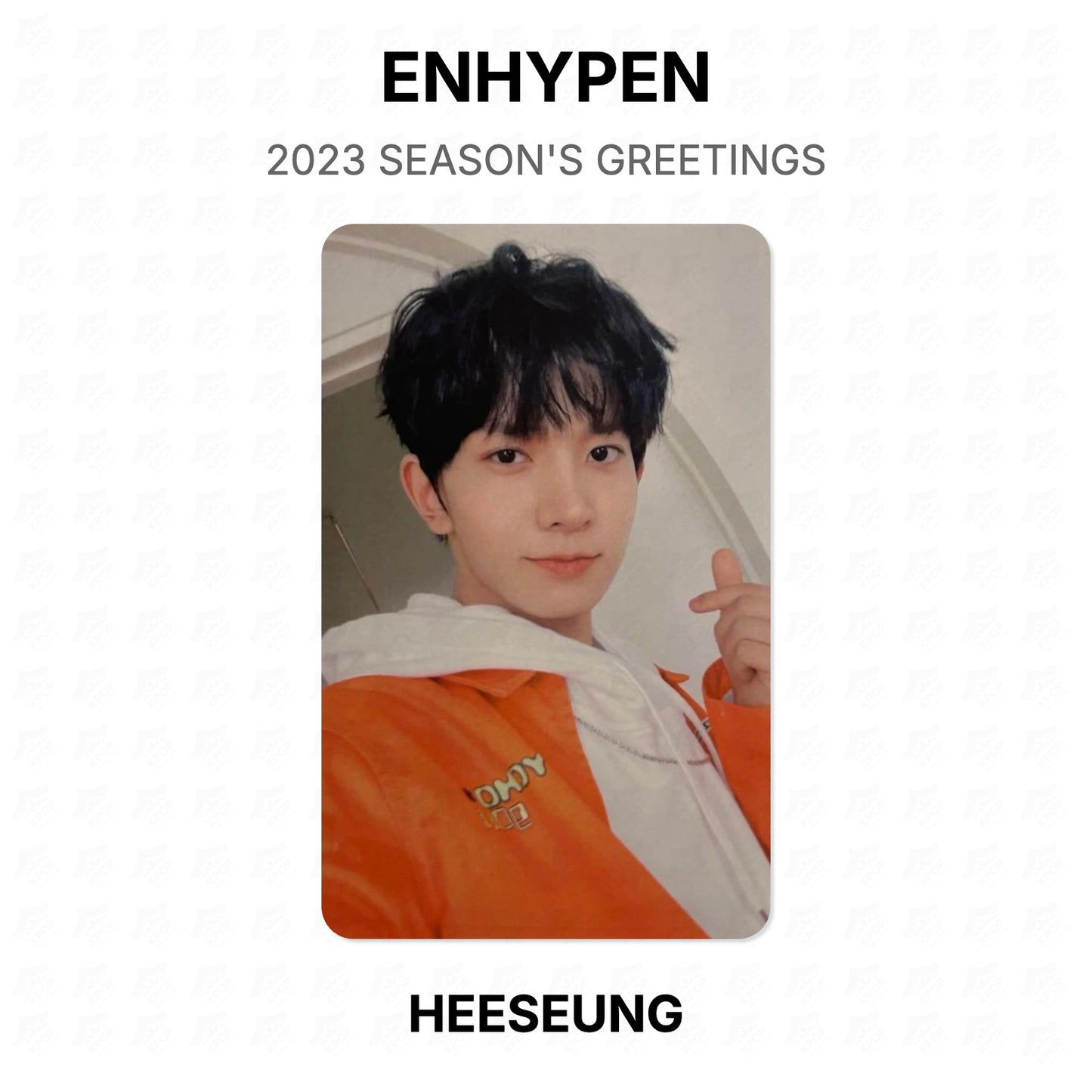 ENHYPEN 2023 SEASON'S GREETINGS Official Photocard