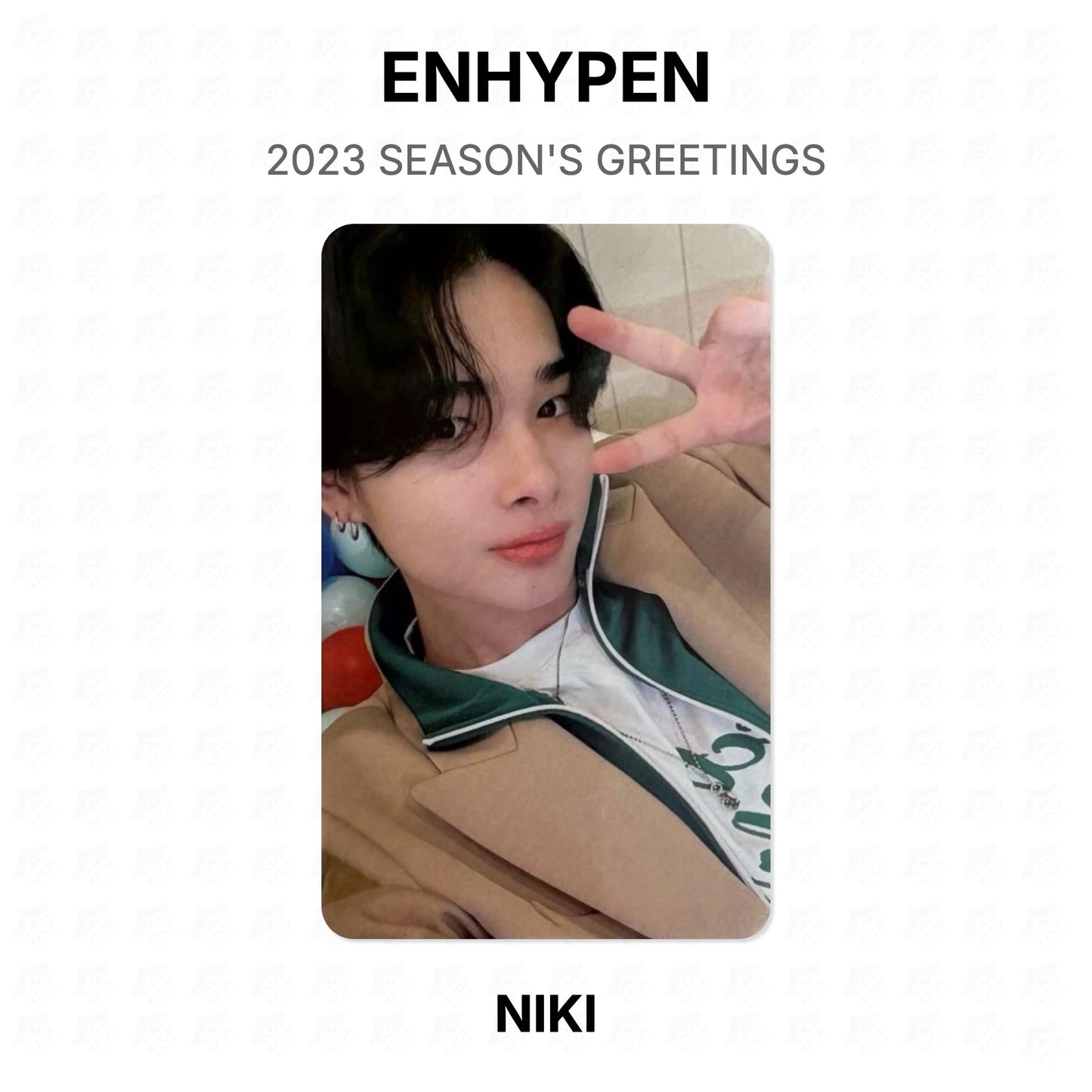 ENHYPEN 2023 SEASON'S GREETINGS Official Photocard