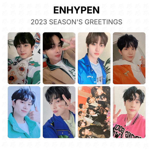 ENHYPEN 2023 SEASON'S GREETINGS Official Photocard