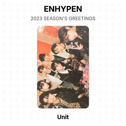 ENHYPEN 2023 SEASON'S GREETINGS Official Photocard