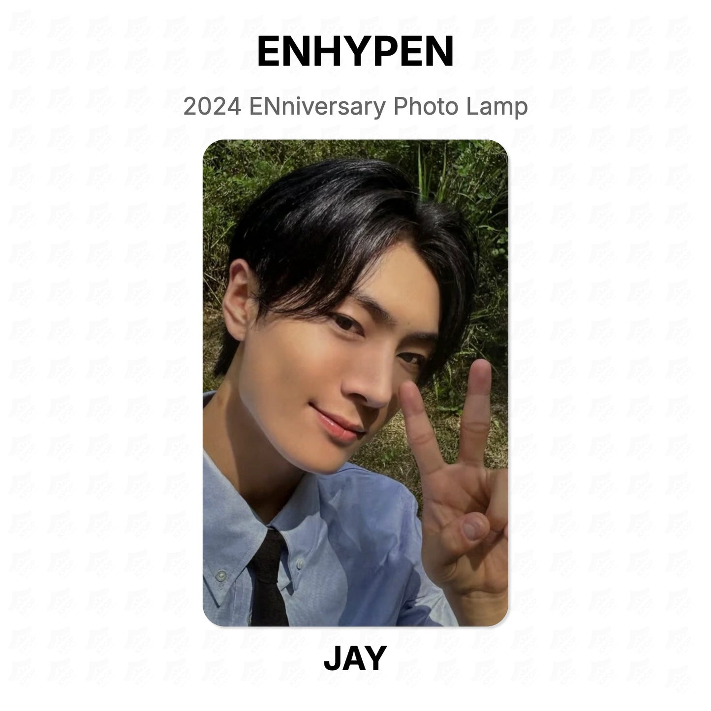 ENHYPEN 2024 ENniversary Photo Lamp Official Photocard