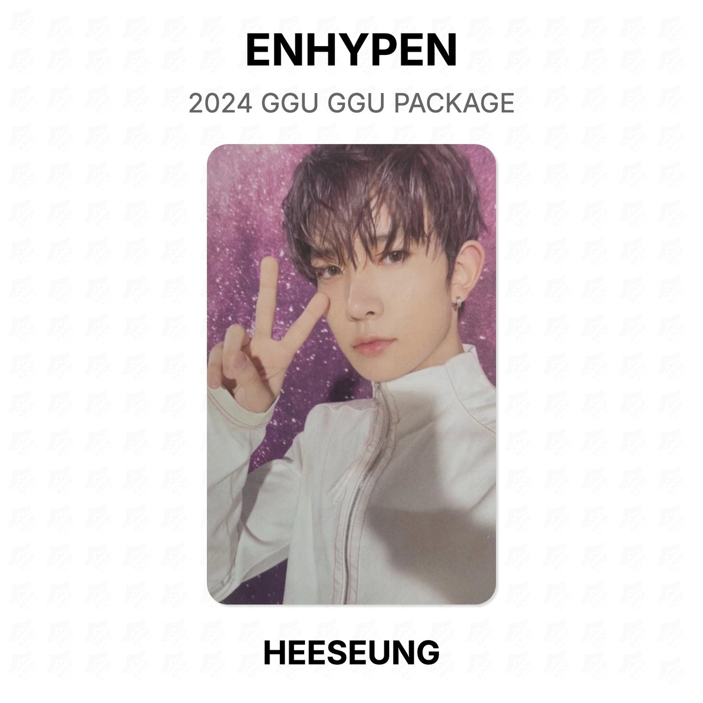ENHYPEN 2024 GGU GGU PACKAGE Official Photocard