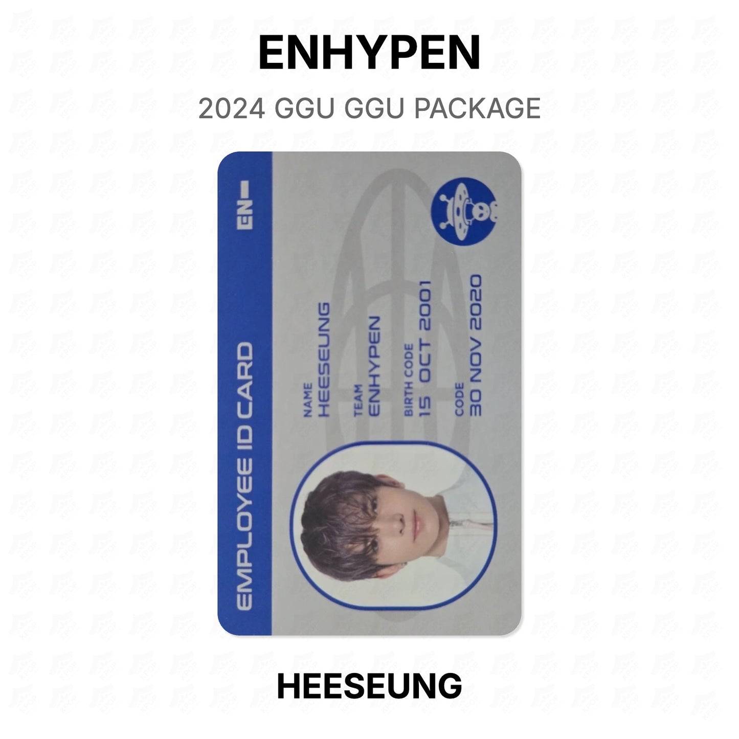 ENHYPEN 2024 GGU GGU PACKAGE Official Photocard