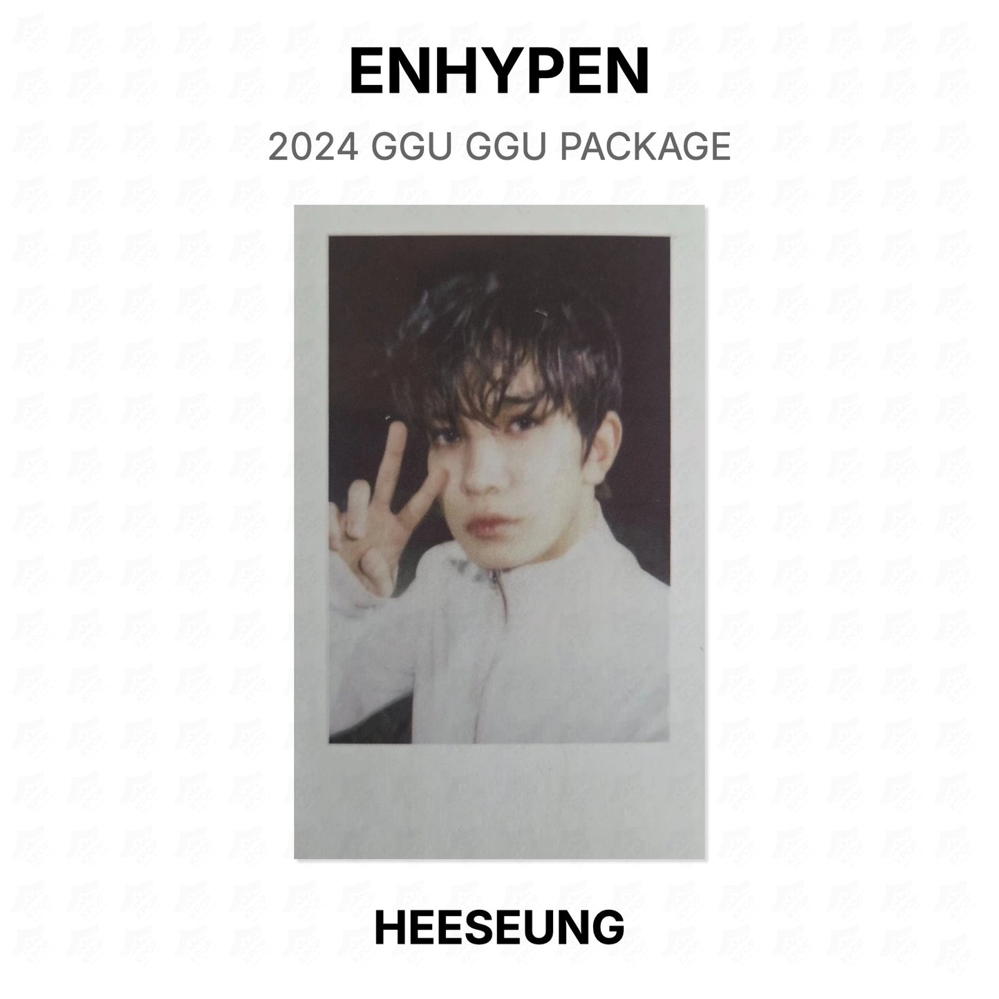 ENHYPEN 2024 GGU GGU PACKAGE Official Photocard