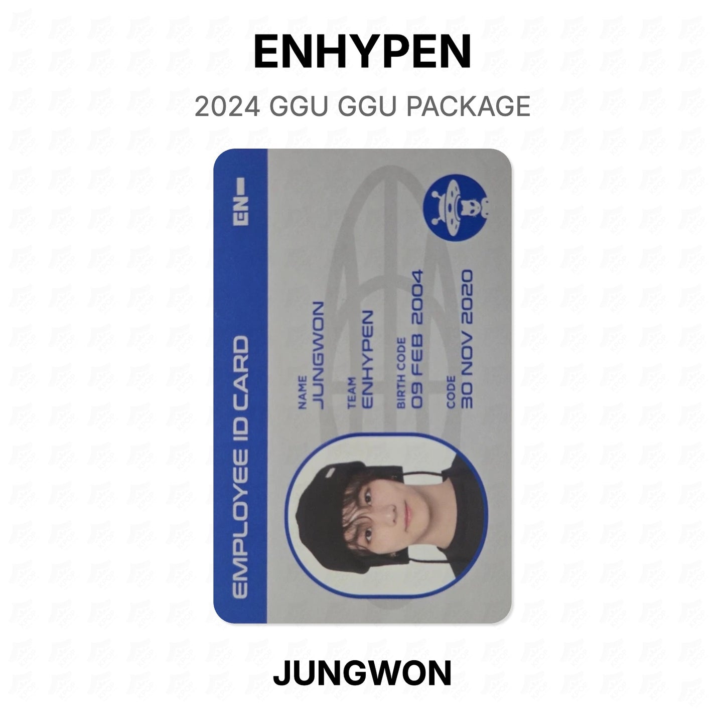 ENHYPEN 2024 GGU GGU PACKAGE Official Photocard