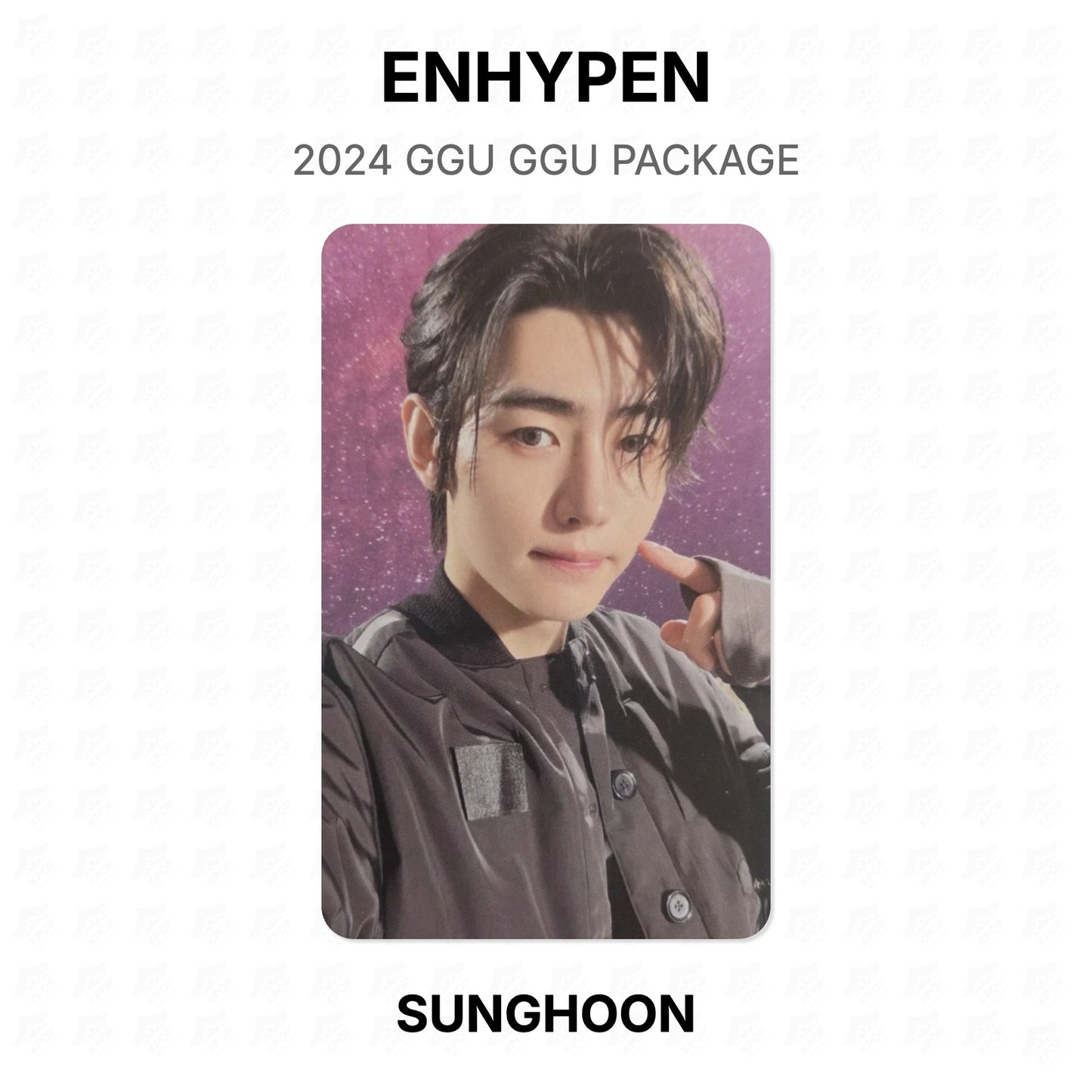 ENHYPEN 2024 GGU GGU PACKAGE Official Photocard