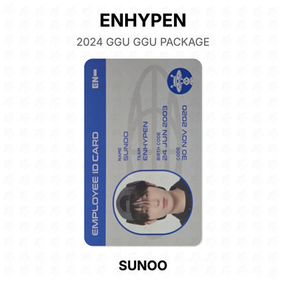 ENHYPEN 2024 GGU GGU PACKAGE Official Photocard