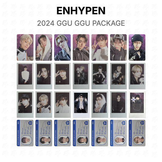 ENHYPEN 2024 GGU GGU PACKAGE Official Photocard