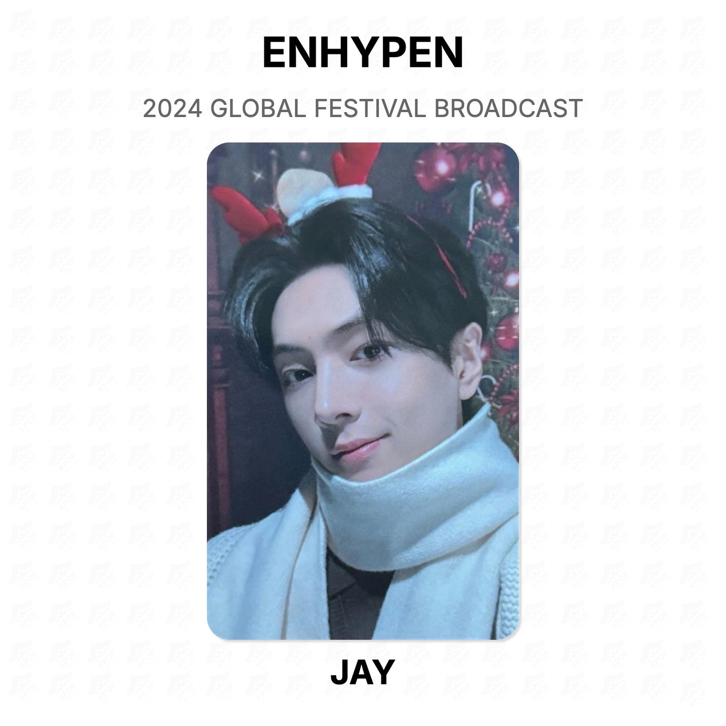 ENHYPEN 2024 GLOBAL FESTIVAL BROADCAST Official Photocard