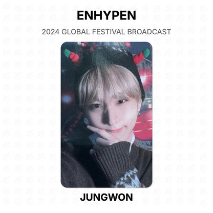 ENHYPEN 2024 GLOBAL FESTIVAL BROADCAST Official Photocard