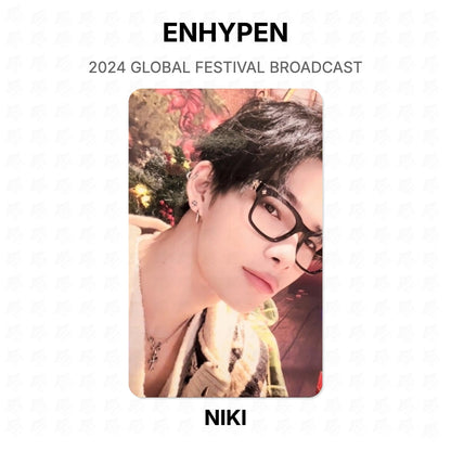 ENHYPEN 2024 GLOBAL FESTIVAL BROADCAST Official Photocard