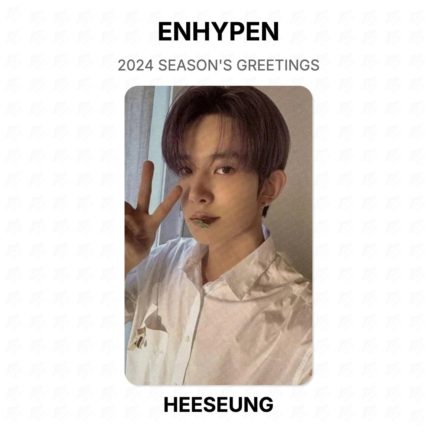 ENHYPEN 2024 SEASON'S GREETINGS Official Photocard