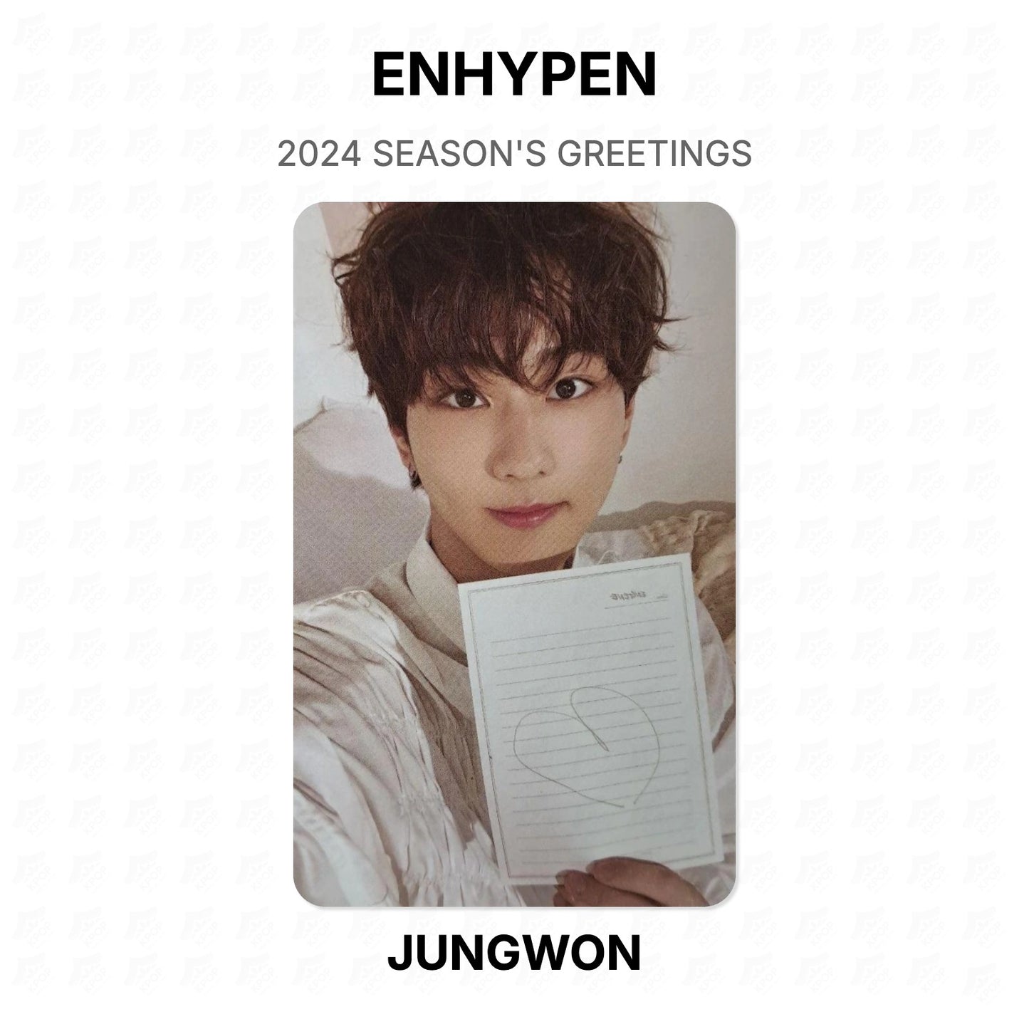 ENHYPEN 2024 SEASON'S GREETINGS Official Photocard