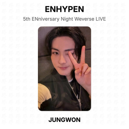 ENHYPEN 5th ENniversary Night Weverse LIVE Official Photocard