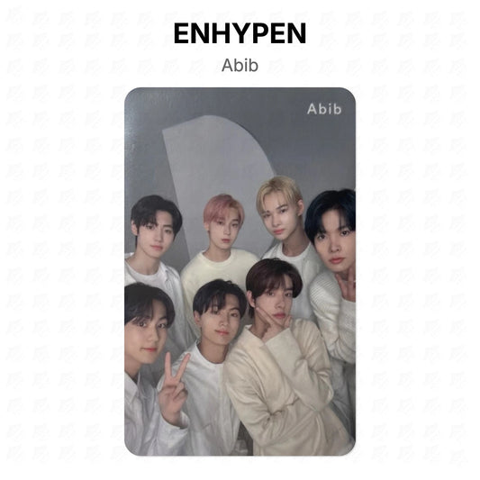 ENHYPEN Abib Official Photocard
