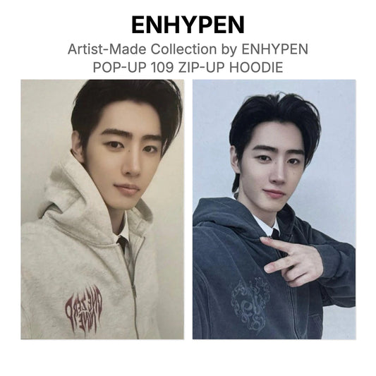 ENHYPEN Artist-Made Collection by ENHYPEN POP-UP 109 ZIP-UP HOODIE Official Photocard