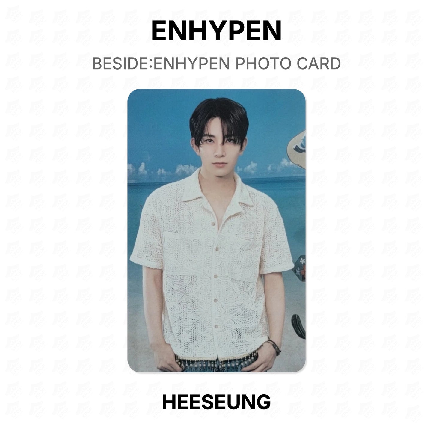 ENHYPEN BESIDE:ENHYPEN PHOTO CARD Official Photocard