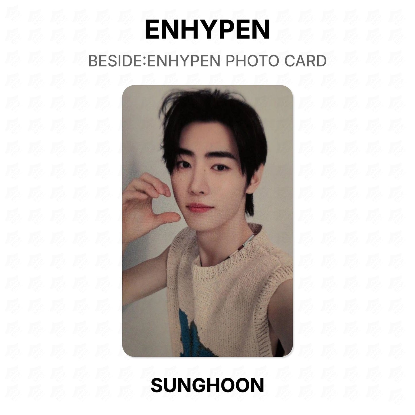 ENHYPEN BESIDE:ENHYPEN PHOTO CARD Official Photocard