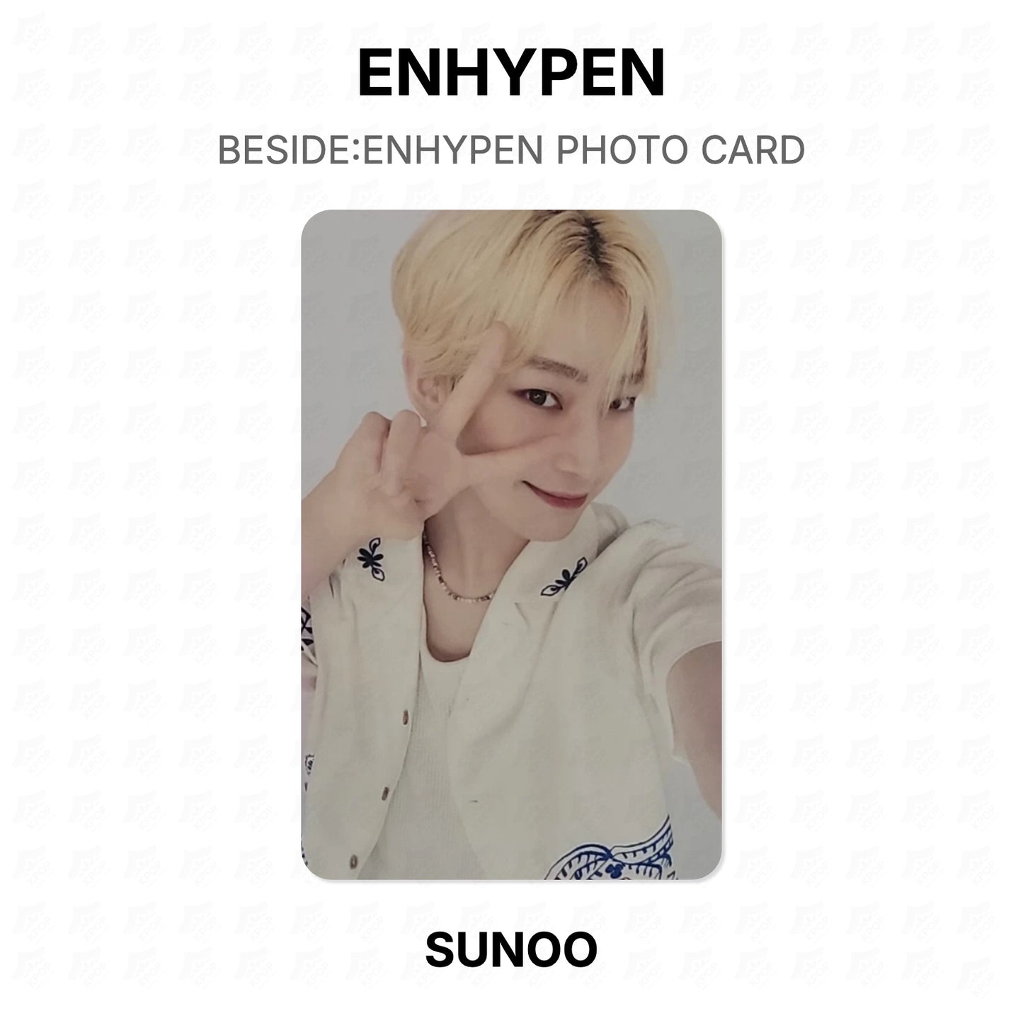ENHYPEN BESIDE:ENHYPEN PHOTO CARD Official Photocard
