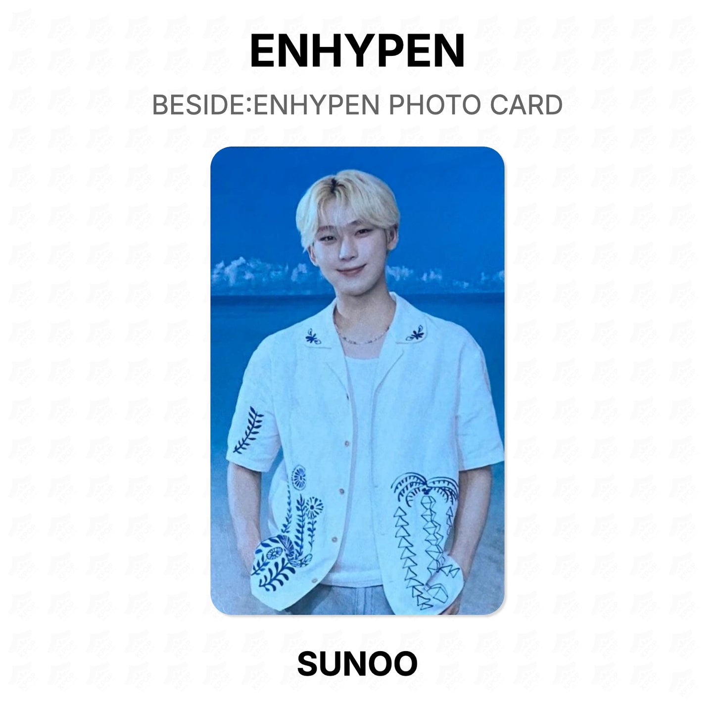 ENHYPEN BESIDE:ENHYPEN PHOTO CARD Official Photocard