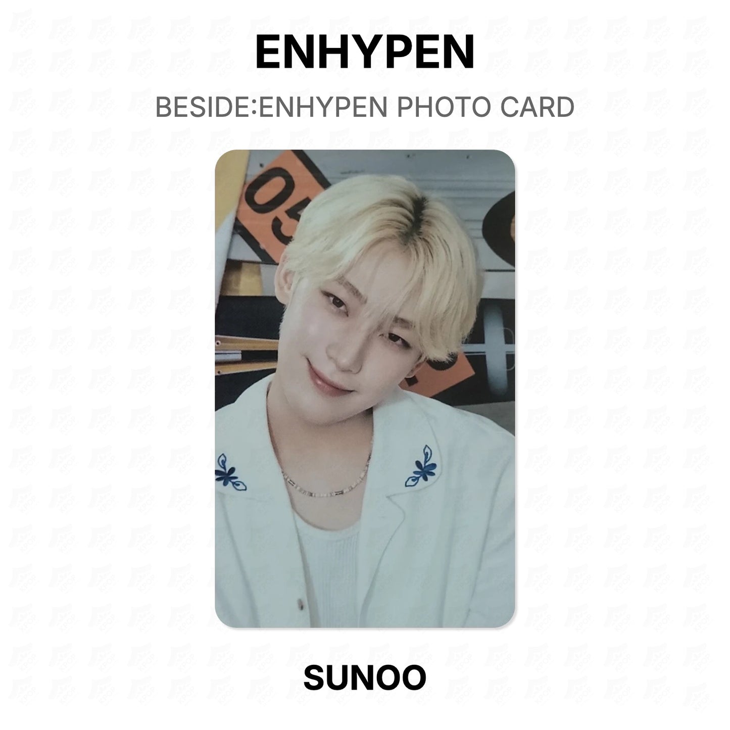 ENHYPEN BESIDE:ENHYPEN PHOTO CARD Official Photocard