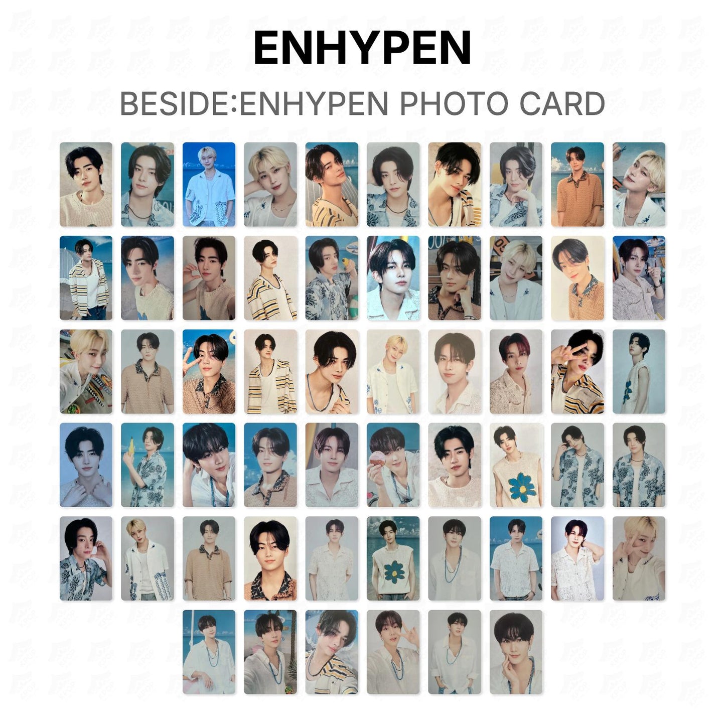 ENHYPEN BESIDE:ENHYPEN PHOTO CARD Official Photocard