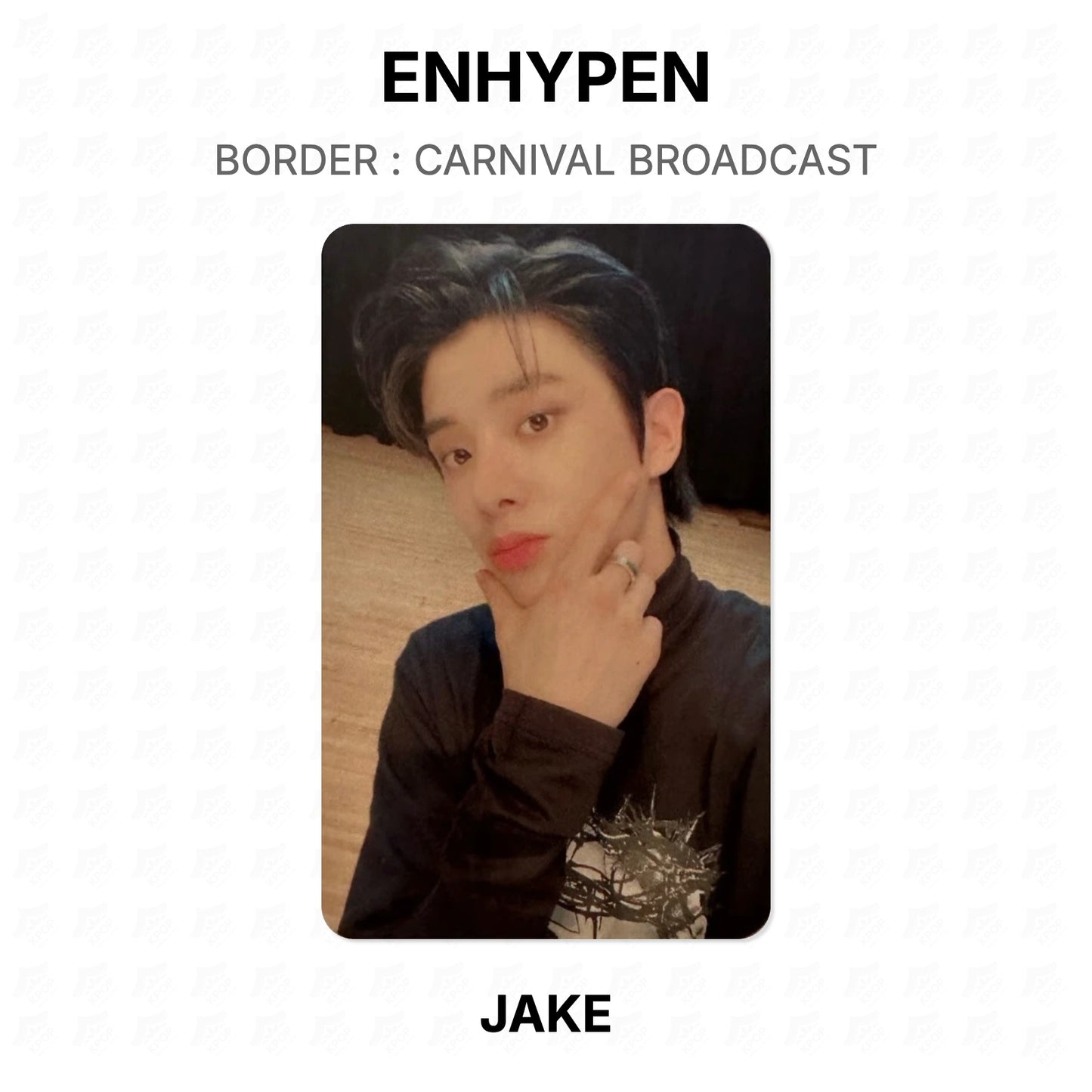 ENHYPEN BORDER : CARNIVAL BROADCAST Official Photocard