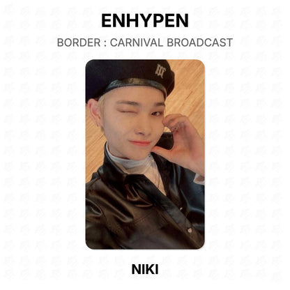 ENHYPEN BORDER : CARNIVAL BROADCAST Official Photocard