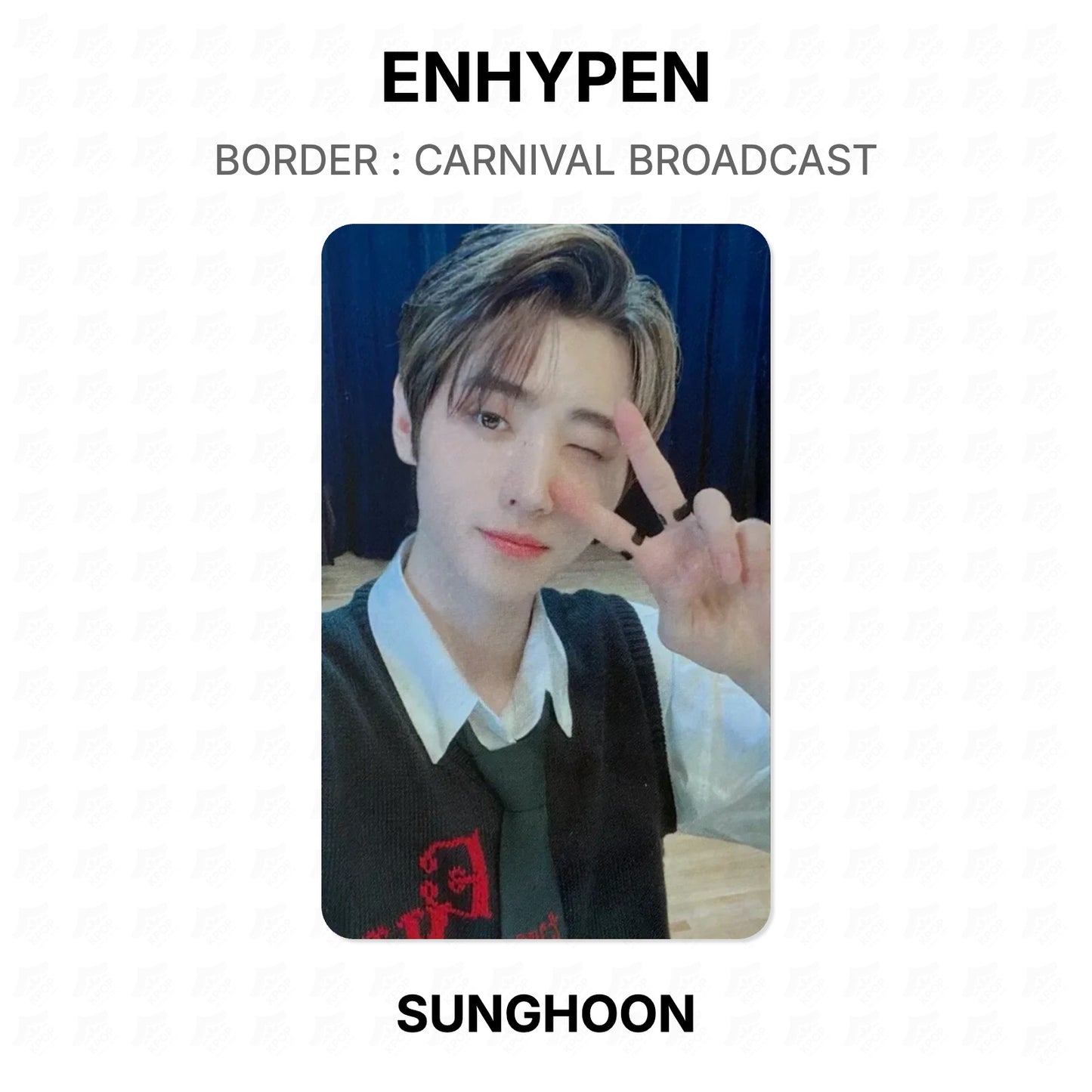 ENHYPEN BORDER : CARNIVAL BROADCAST Official Photocard