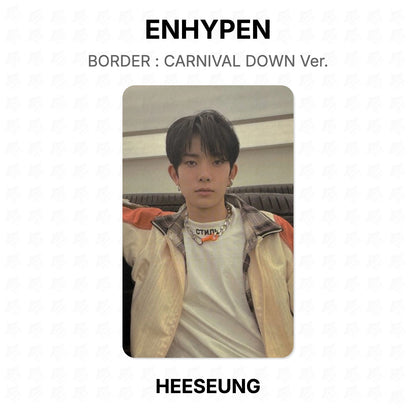 ENHYPEN BORDER : CARNIVAL DOWN Ver. Official Photocard