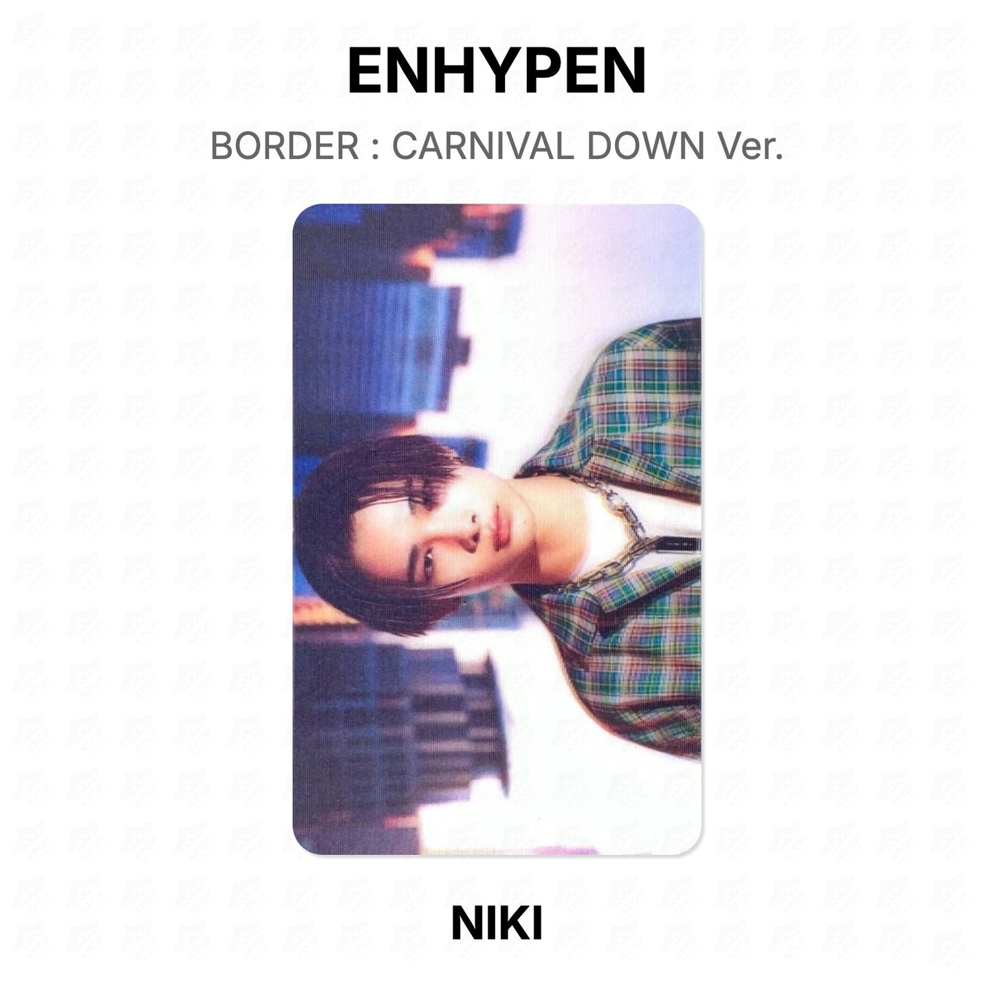 ENHYPEN BORDER : CARNIVAL DOWN Ver. Official Photocard