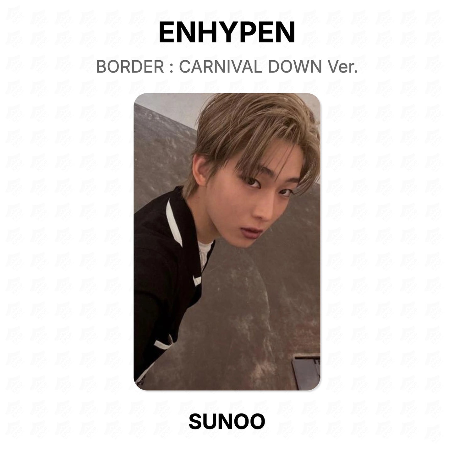 ENHYPEN BORDER : CARNIVAL DOWN Ver. Official Photocard