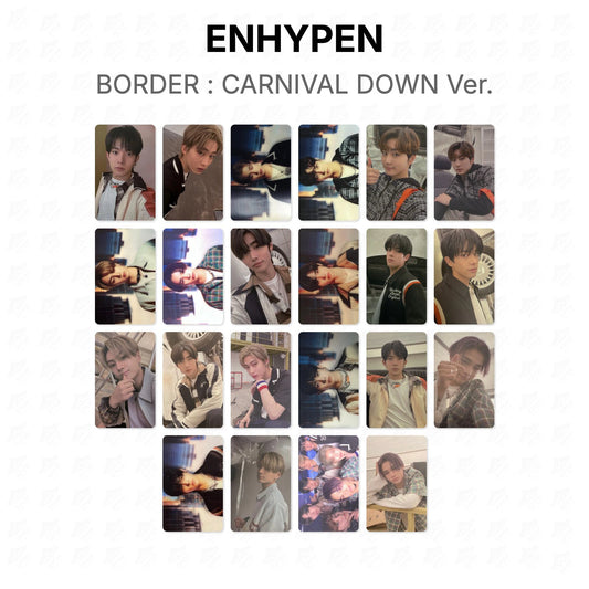 ENHYPEN BORDER : CARNIVAL DOWN Ver. Official Photocard