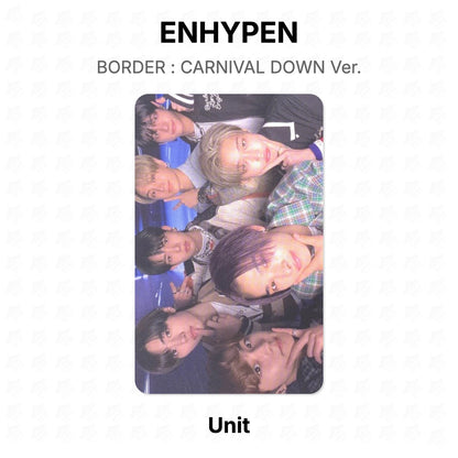 ENHYPEN BORDER : CARNIVAL DOWN Ver. Official Photocard
