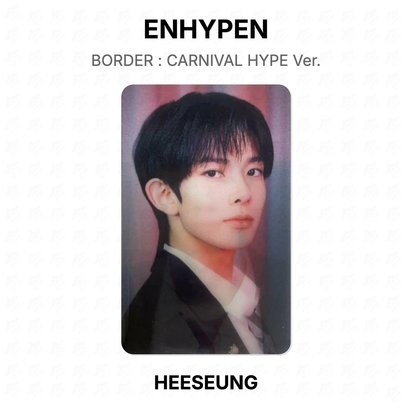 ENHYPEN BORDER : CARNIVAL HYPE Ver. Official Photocard
