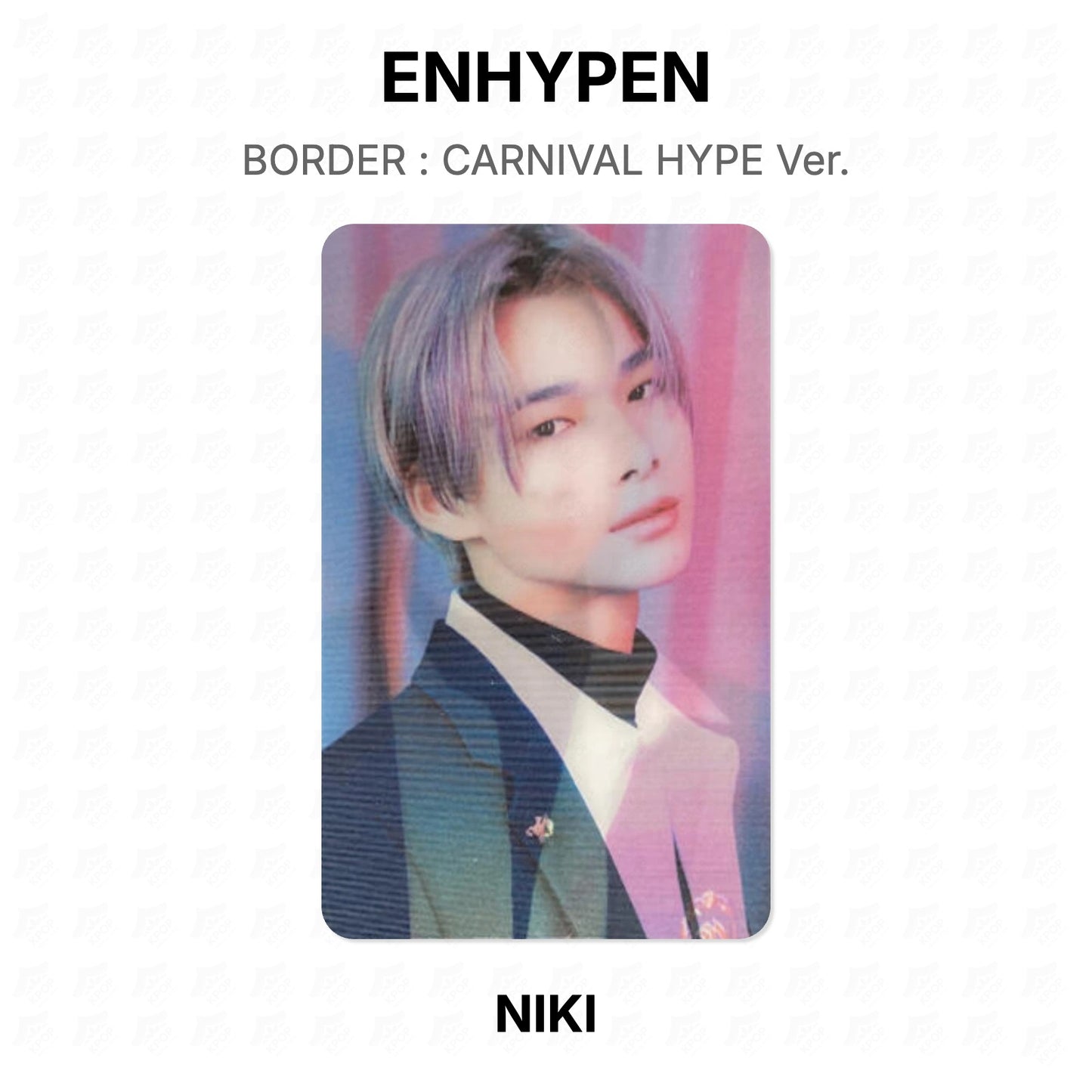 ENHYPEN BORDER : CARNIVAL HYPE Ver. Official Photocard