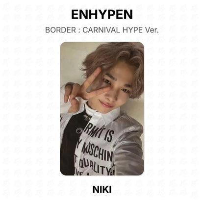 ENHYPEN BORDER : CARNIVAL HYPE Ver. Official Photocard